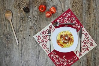 Posiłek na talerzu