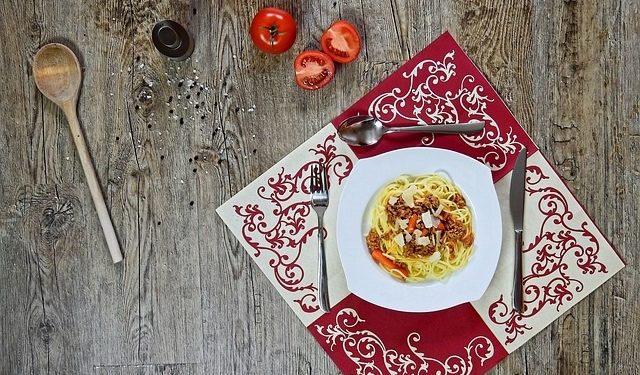 Posiłek na talerzu